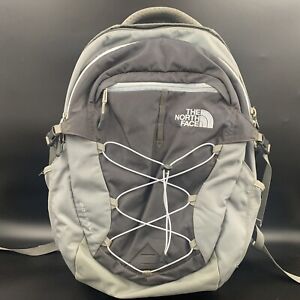 North Face Borealis Classic Black Hiking Backpack Bag Laptop Gray