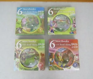 Kreative Kinder Geschichtenbücher Mitlesen DVD & CD 4 Sets Serengeti Benson Märchen - Bild 1 von 9