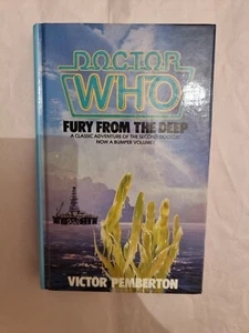 DOCTOR WHO BOOK FURY FROM THE DEEP HARDBACK W.H. ALLEN BOOKS NOT EX LIBRARY ,.,, - Picture 1 of 7
