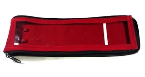 GEMSTONE Diamante Espositore Portaoggetti Colore Rosso Astuccio Portagioie - Foto 1 di 5