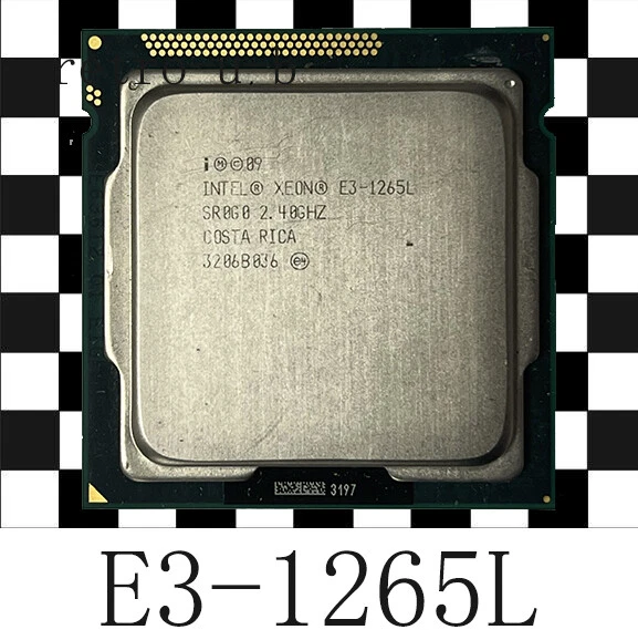 Intel Xeon E3-1265L 2.40GHz Quad Core SR0G0 5GT/s 8MB 45W LGA1155 CPU Processer - Image 1 of 1
