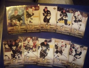 Sidney Crosby 2005-06 Upper Deck Phenomenal Beginning Gold set NMT 20 cards