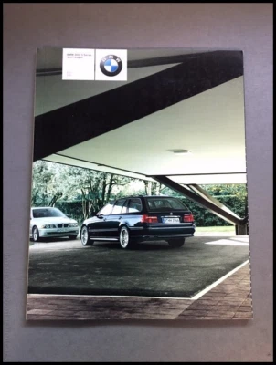 2002 BMW 5-Series Sport Wagon 84-page DLEUXE Sales Brochure Catalog 525i 540i Foto 1 de 4