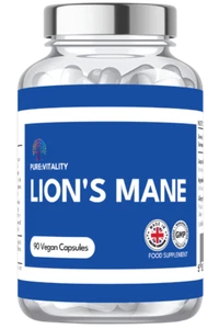 Pure Lions Mane Pilz 2.000 mg (90 Kapseln) - Bild 1 von 2