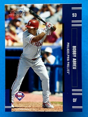 2005 Playoff Prestige Bobby Abreu #53 - Image 1 of 2