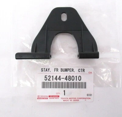 Soporte central parachoques delantero genuino OEM Toyota 52144-48010 Stay 01-07 Highlander Foto 1 de 3