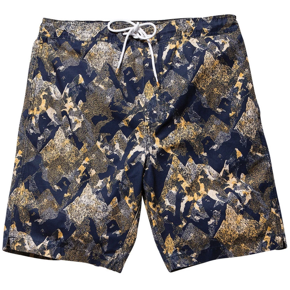  NWT MENS ELEMENT DOWNTOWN MINERAL SHORTS $55 32 Indigo Blue elastic - Image 1 of 1