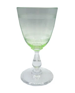 Vaso de uranio copa antigua copa de vino años 20 (6)  - Imagen 1 de 3