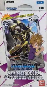 Digimon Card Game Starter Deck ST-6 Venomous Violet Brand New - Picture 1 of 1