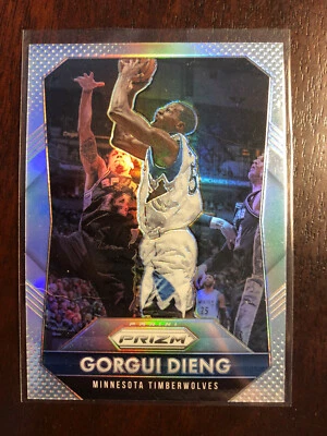 2015-16 Panini Prizm Basketball Silver - Gorgui Dieng - Timberwolves - #214 - Image 1 of 2