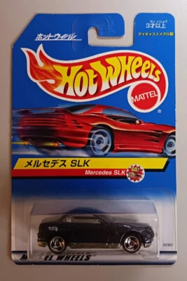 Vintage Hot Wheels Mercedes SLK 1997 Japan Card Malaysia Super Nice + Protector - Image 1 of 4