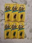 6 piece Panther Martin Bull Frog and yellow,/black Trout 1/8 oz 