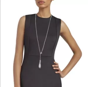 New $ 1500. John Hardy Classic Chain Sterling Silver And Calcite Necklace - Picture 1 of 9