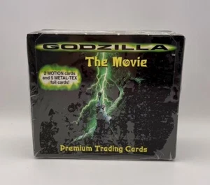 Godzilla The Movie Premium Trading Cards - Factory Sealed Box - JP AMADA - Picture 1 of 5