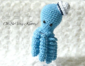 Intensivstation Frühchen Buddy Oktopus Matrose Handarbeit, Frühchen-Komfortkrake, Baby Spielzeug 7 Zoll - Bild 1 von 4