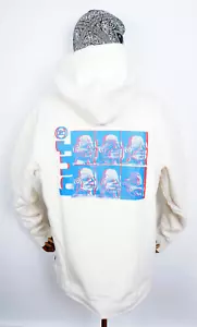 Huf Worldwide Skateboard Sudadera con Capucha Pullover Sudadera con Capucha Sin Reconocer Natural en M - Imagen 1 de 2