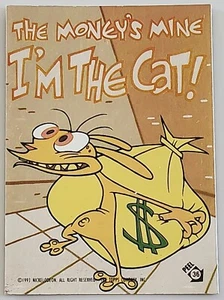 The Ren & Stimpy Show - The Money's Mine I'm The Cat! Prismatic Card #36 Of 50 - Picture 1 of 2