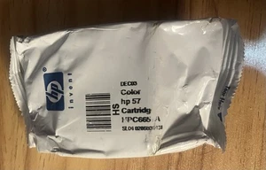 Genuine HP 57 Tri-Color Injet Ink Cartridge (C6657A)  New Sealed - Picture 1 of 1