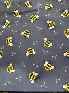bee fabric by the yard - Bild 1 von 6