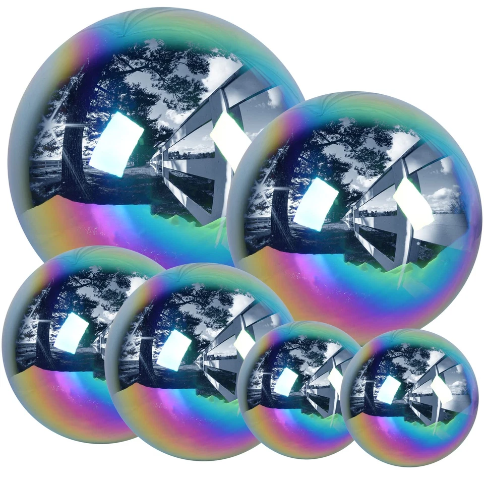 -Compra de 6 bolas de observación de acero inoxidable - 2 piezas 2 pulgadas, 2 piezas 3 pulgadas, 1 pieza, 4... Foto 1 de 1