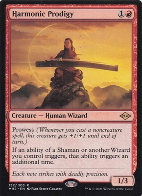 Harmonic Prodigy Modern Horizons 2 Regular Rare #132 NM MTG - Image 1 of 2