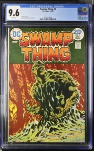 Swamp Thing 9 (1974 DC) CGC Graded 9.6, Bernie Wrightson Art, Len Wein Story - Picture 1 of 2