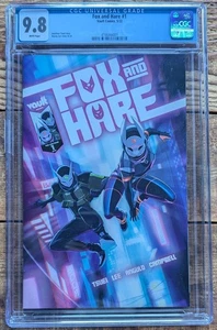 FOX AND HARE #1 CGC 9.8 ❄️ WHITE PAGES ❄️ Free Shipping Vault Comics 2022 - Bild 1 von 2