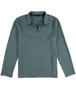 Perry Ellis Mens Jacquard Polo Shirt - Picture 1 of 4