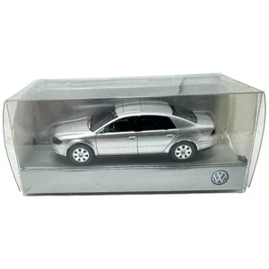 Herpa VW Phaeton Original VW 1:87 H0 Modellauto Car Silber INKgrafiX TOYS A332 - Picture 1 of 10