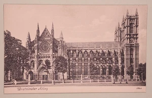 Westminister Abby - Großbritannien Postkarte - Bild 1 von 2