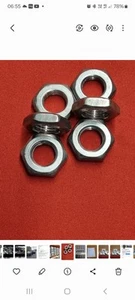 Ford Capri/Escort/Cortina Edelstahl Bremsleitung Sicherungsmuttern - Bild 1 von 1