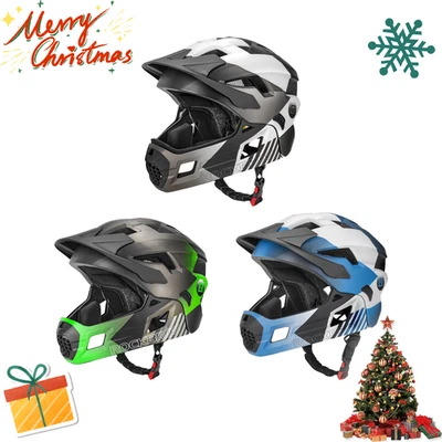 ROCKBROS Fahrrad Kinderhelm Integriert Fahrradhelm Jugend SchutzHelm S/M 48-57CM - Bild 1 von 4