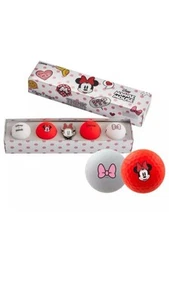 Disney Minnie Mouse Volvik Vivid Golf Gift Set 4/Balls, Hat Clip & Ball Marker!! - Picture 1 of 8