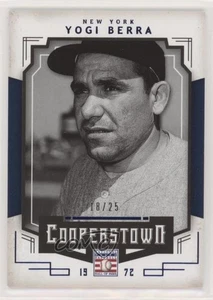 2015 Panini Cooperstown Blu /25 Yogi Berra #100 HOF - Foto 1 di 3