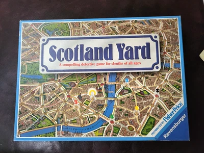 Scotland Yard Board Game by Ravensburger Vintage 1983 - (10+) - 2 Pieces Missing - Image 1 of 4