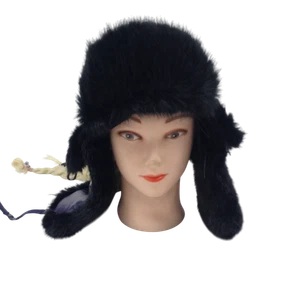 Barts Purple Barts Down Kamikaze Trapper Fur Lined Winter Warmer Hats Brand New - Picture 1 of 10