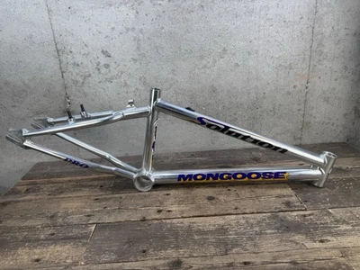 Mongoose Solution Aluminio 20” Cuadro BMX agrietado 21” TT Mid School De colección  Foto 1 de 4