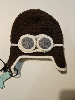 Gorro de aviador para bebé con orejeras talla 3-6 meses Foto 1 de 4