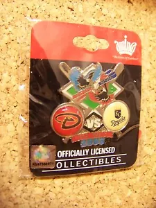2008 Arizona DIAMONDBACKS v K.C. ROYALS Interleague lapel pin - Picture 1 of 2