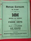 Minneapolis-Moline KU series Power Units Repair Catalog
