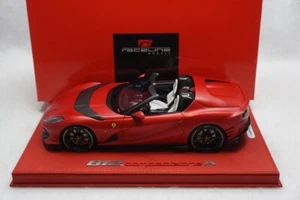 1/18 BBR FERRARI 812 COMPETIZIONE A 2007 F1 RED MATT DELUXE RED LEATHER L10 MR - Picture 1 of 5