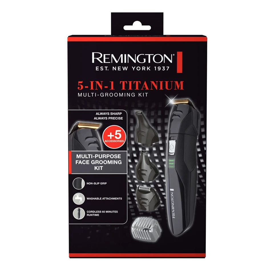 Remington 5 in 1 Titanium Multi Grooming Kit - image 1 of 1