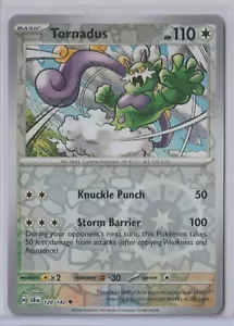 Pokémon 2024 STELLAR CROWN TORNADUS 120/142 COMO NUEVO Nunca Jugado HOLO INVERSO - Imagen 1 de 1