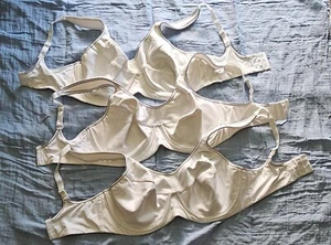 Triumph Triaction Performance Sports Bra 16DD 3 x White Bras - Picture 1 of 6
