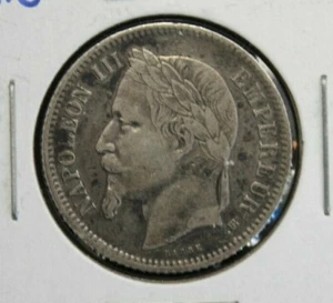 France 1866 BB  1 Francs Napoleon III - Bild 1 von 2