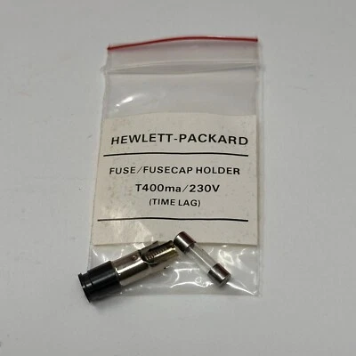 HP FUSÍVEL FUSÍVEL SUPORTE T400ma 230V TIME LAG NOS NÃO USADO VINTAGE PEÇA DE COMPUTADOR HEWLETT - Imagem 1 de 4