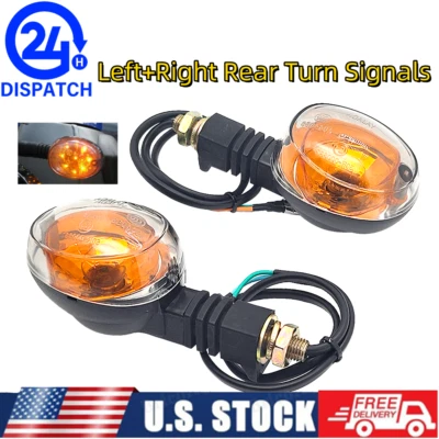 Par de señales de giro traseras para Buell Blast 2000-2010, X1 99-02, Y0527.K Y0526.K Foto 1 de 4