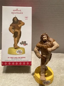Hallmark Keepsake Christmas Ornament 2017 Wizard of Oz If I Only Had The Nerve* - Picture 1 of 3