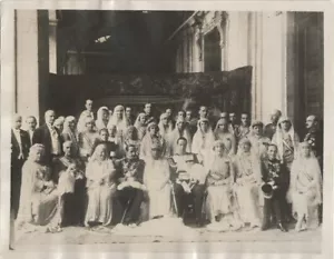 FOTOGRAFÍA BODA REAL ESPAÑOLA INFANTA ISOBEL ALFONSA DE ESPAÑA 19.03.1929 - Imagen 1 de 2