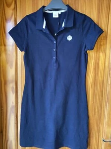 Hugo Boss Dress Age 14 Small Tennis New Tags Short Sleeved Blue Navy - Picture 1 of 11